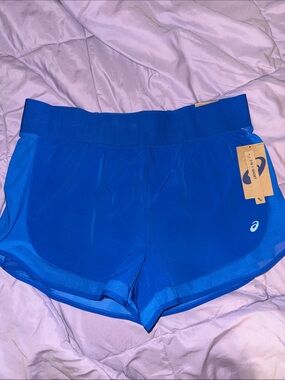 ASICS Women's Royal Blue Athletic Running Shorts